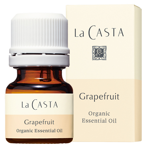 ラ・カスタ エッセンシャルオイル グレープフルーツ オーガニック 6ml
