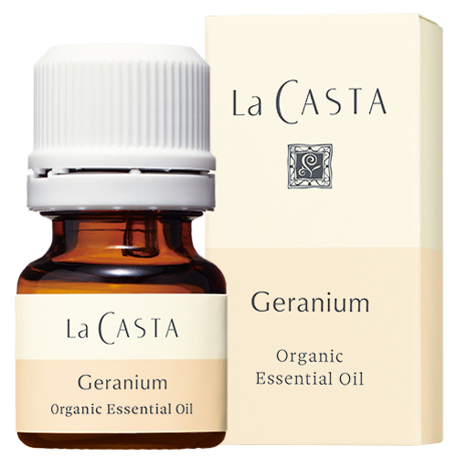 ラ・カスタ エッセンシャルオイル ゼラニウム オーガニック 6ml