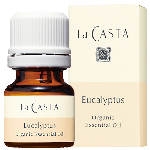 ラ・カスタ エッセンシャルオイル ユーカリ【ラディアータ】 オーガニック 6ml