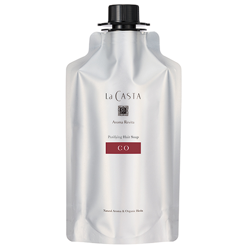 ラ・カスタ アロマリヴァイタ ピュリファイング ヘアソープCO リフィル 350ml